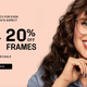 30% Off Lenses, 20% Off Frames | EyeBuyDirect | Promo code SPECSALE